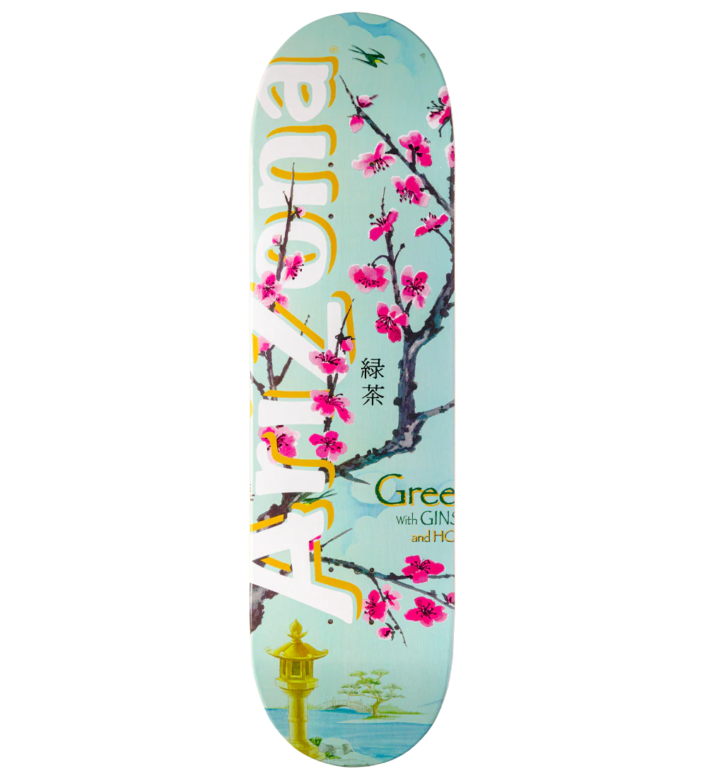 Green Tea Skateboard Deck