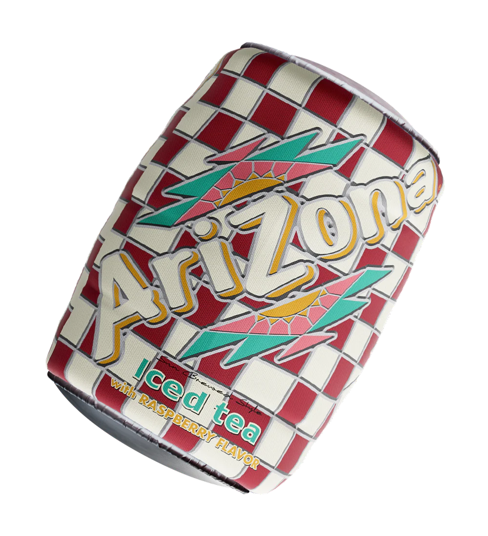 Raspberry Tea Big Can Plush Pillow