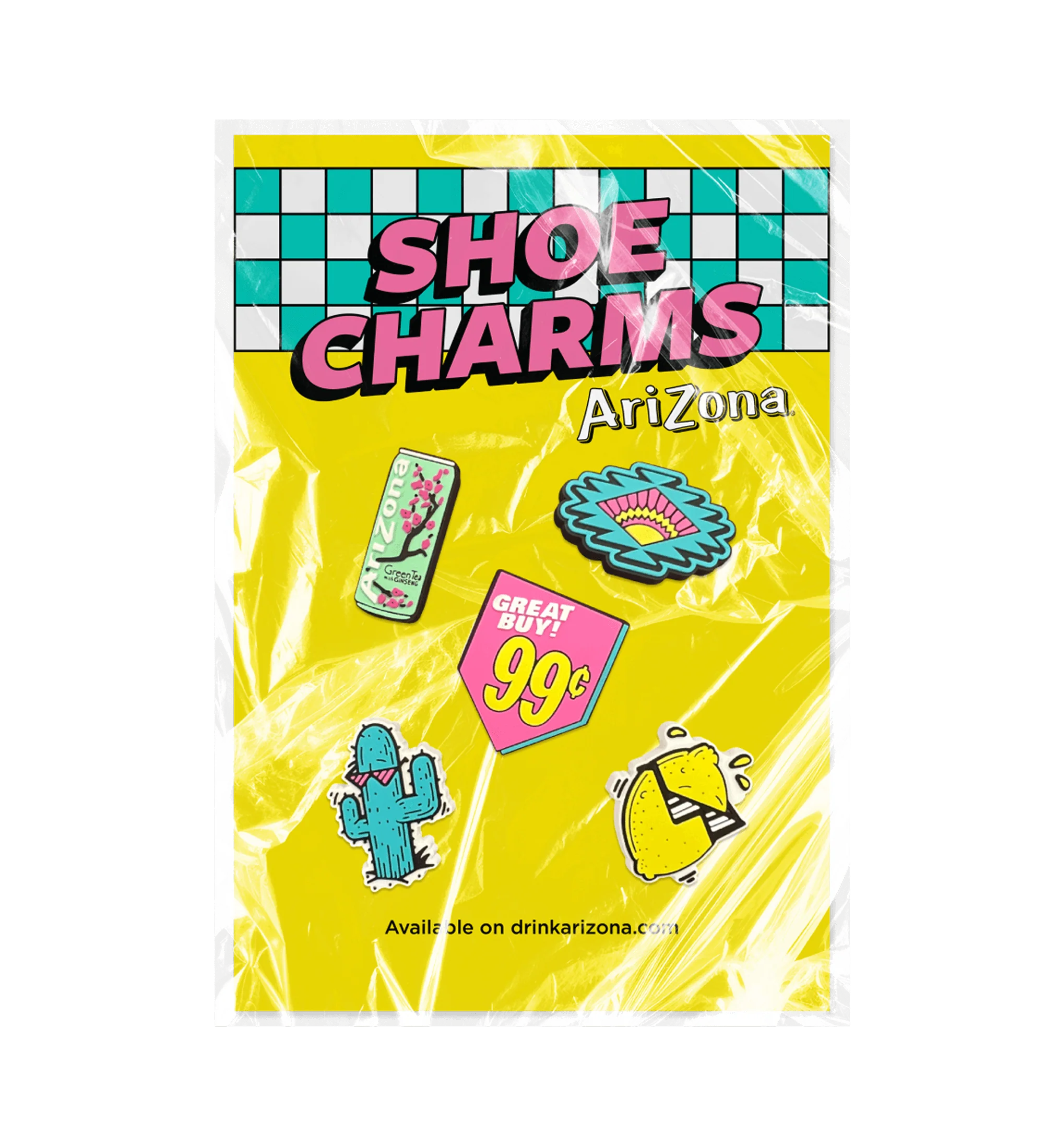 5-Piece Cactus Shoe Charm Set