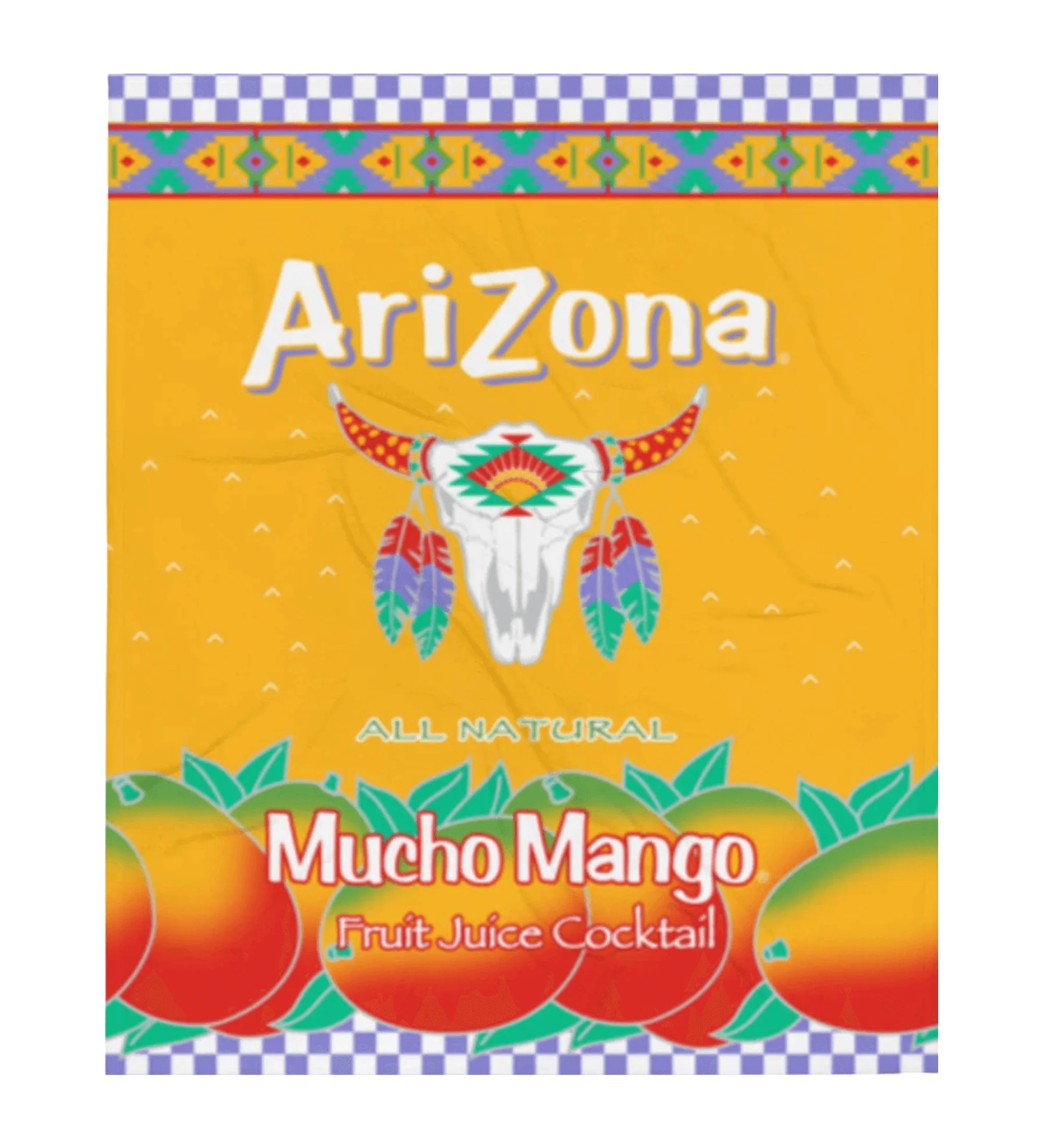 163-mucho-mango-throw-blanket-3.webp Mucho Mango Throw Blanket