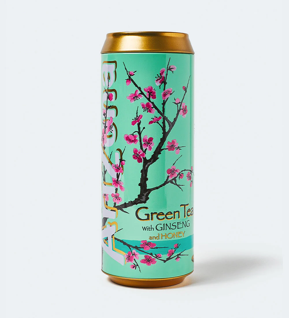 Green Tea Stash Can