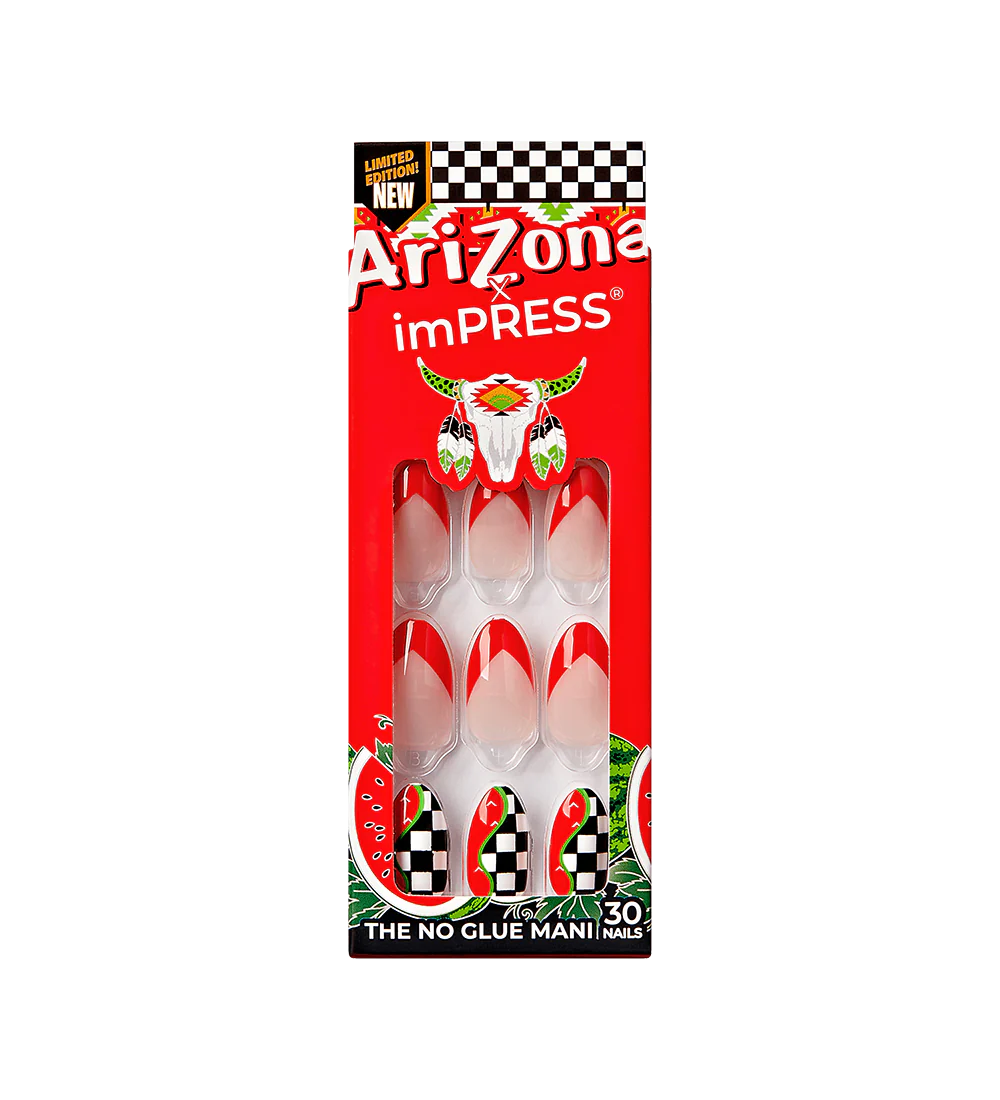 Watermelon Press-On Nails