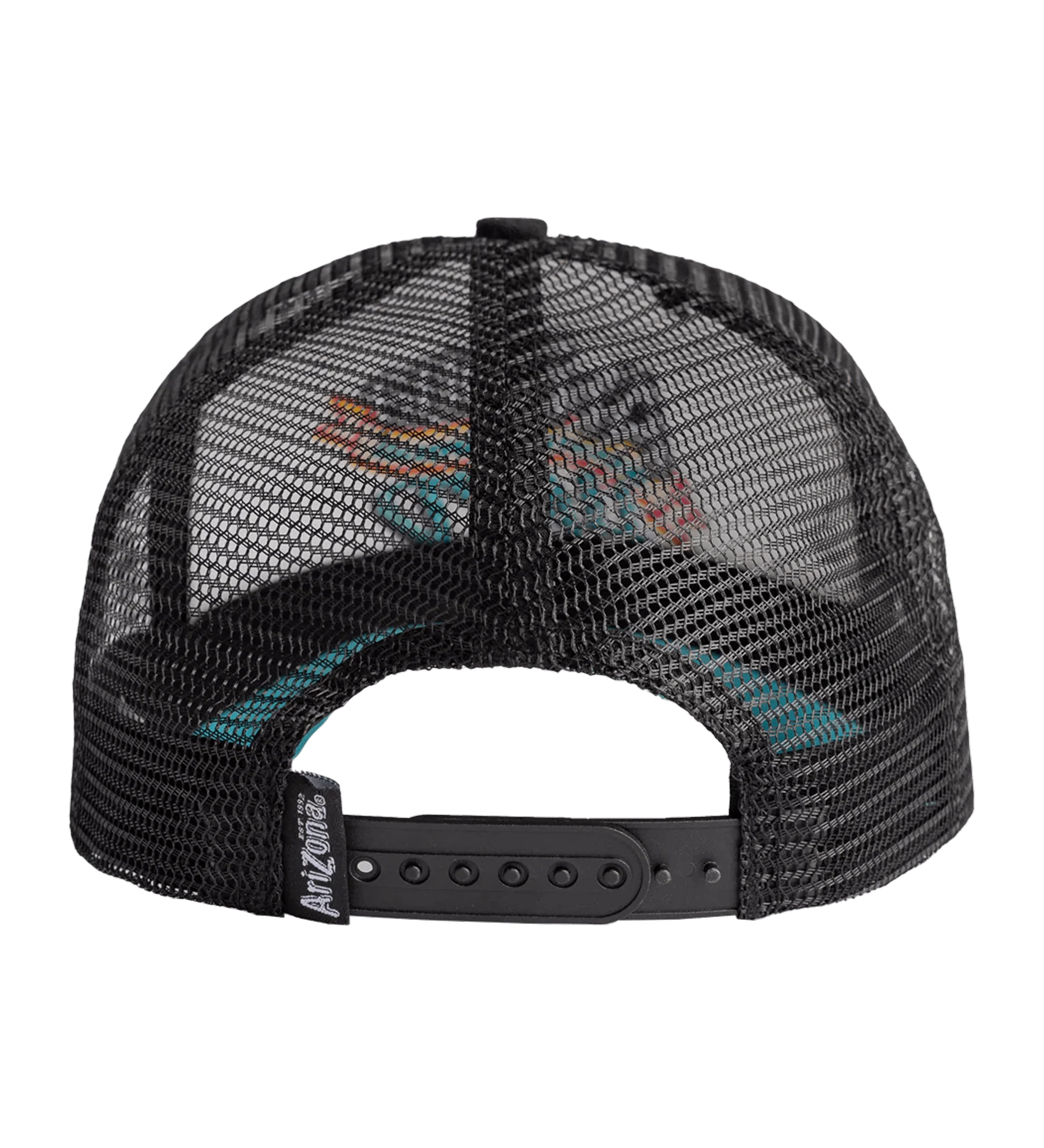 181-white-black-arizona-hard-trucker-hat-3.webp White & Black AriZona Hard Trucker Hat