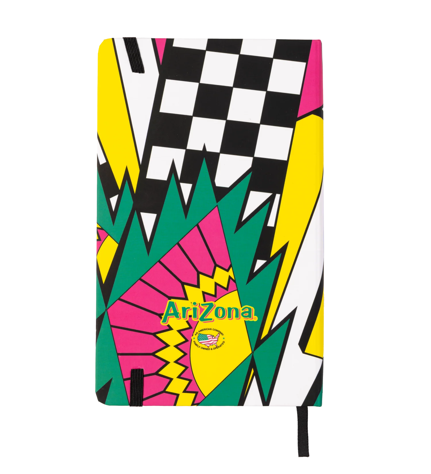 Green Split Sun Notebook