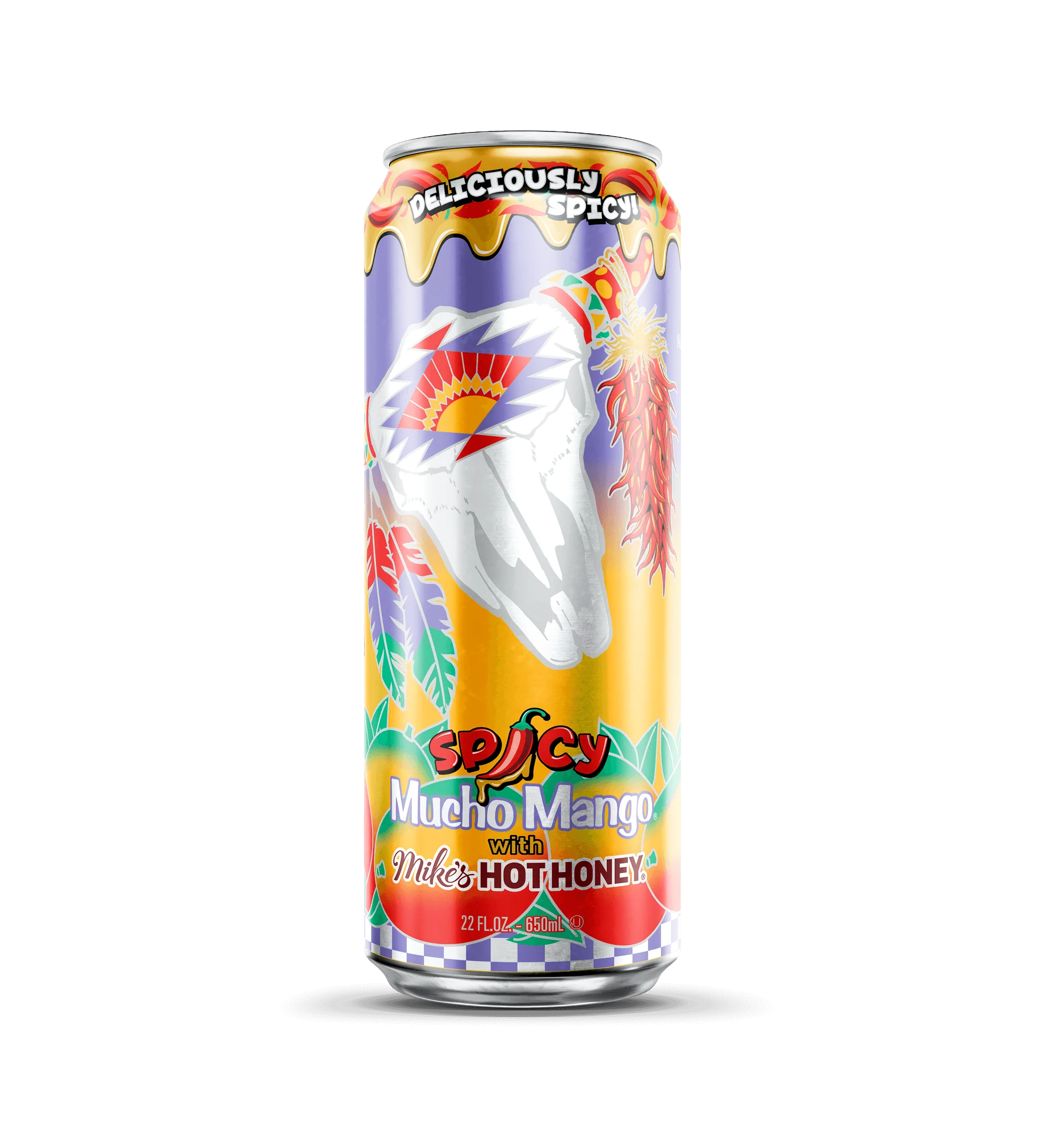 Spicy Mucho Mango Juice Cocktail | 22 oz. Big Can / 12-pack