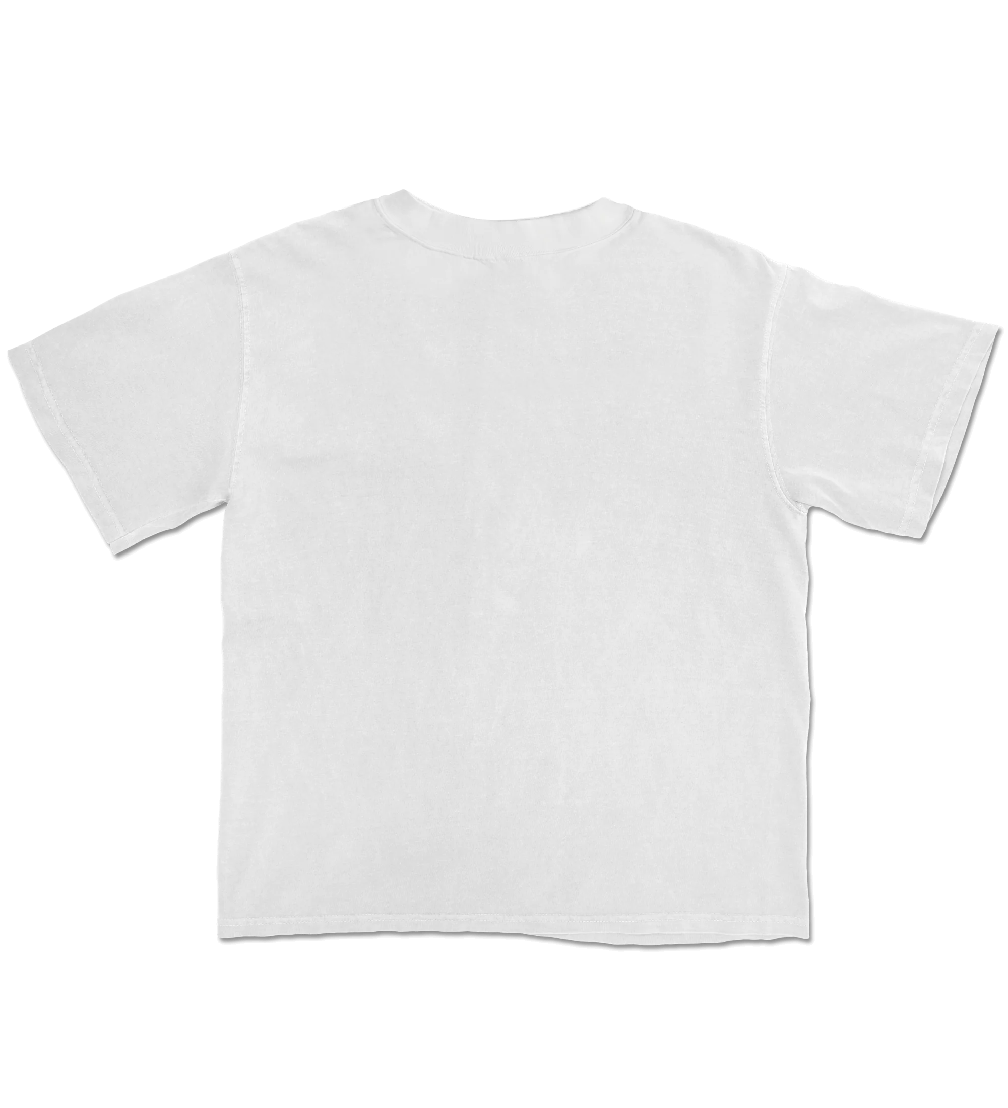 White Vintage Mucho Mango Cotton T-Shirt