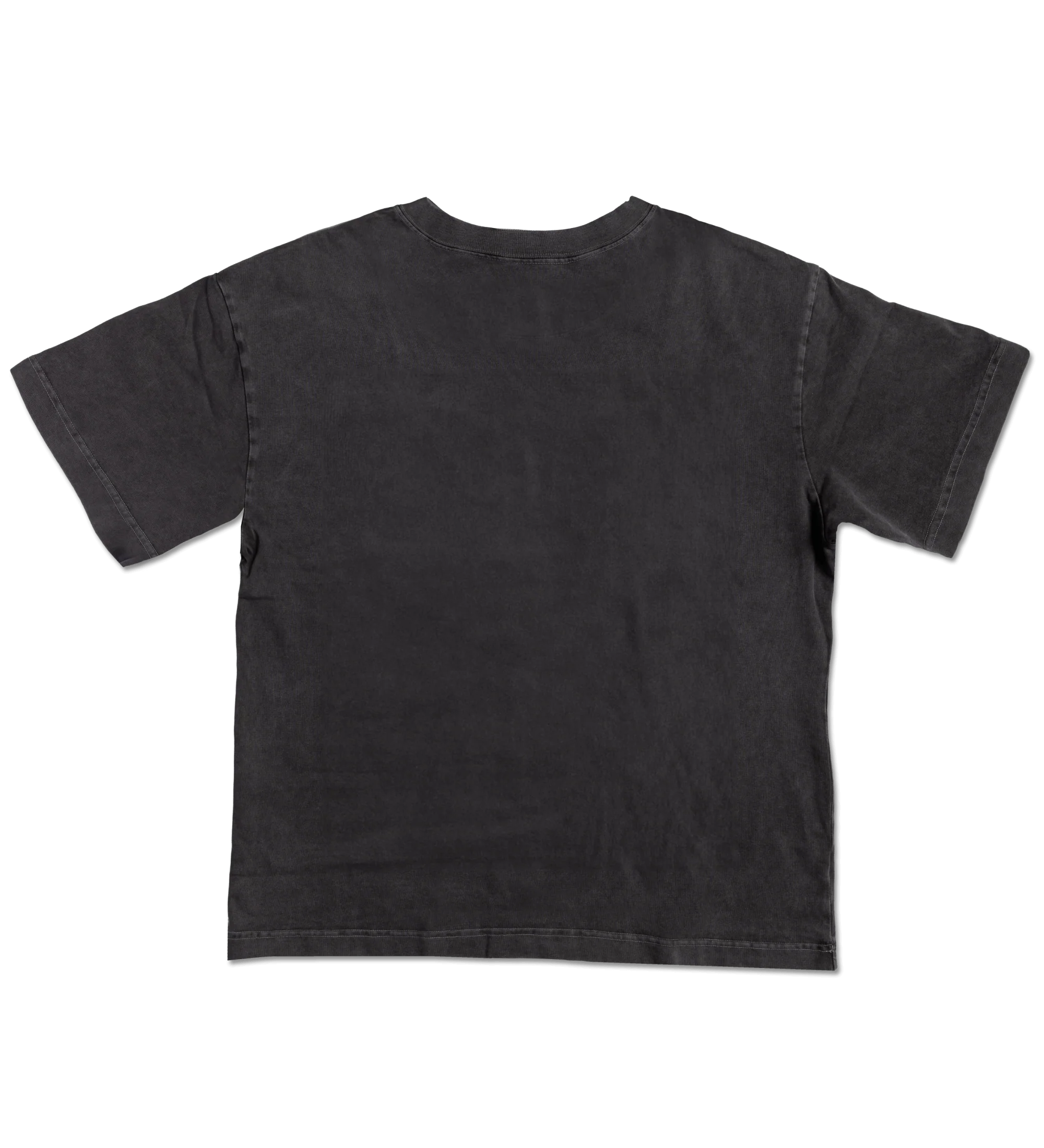 Black Vintage Lemon Tea Cotton T-Shirt
