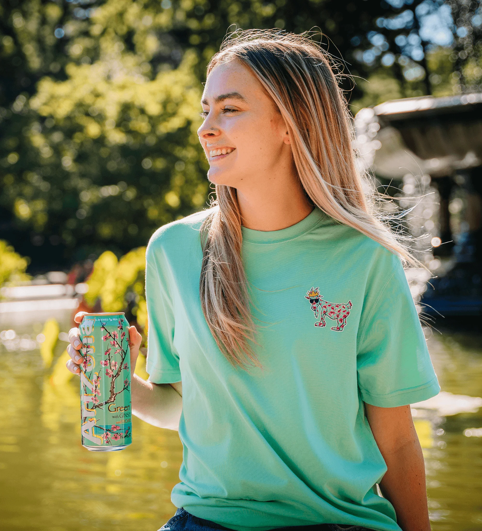 404-green-tea-cotton-blend-t-shirt-2.webp Green Tea Cotton-Blend T-Shirt