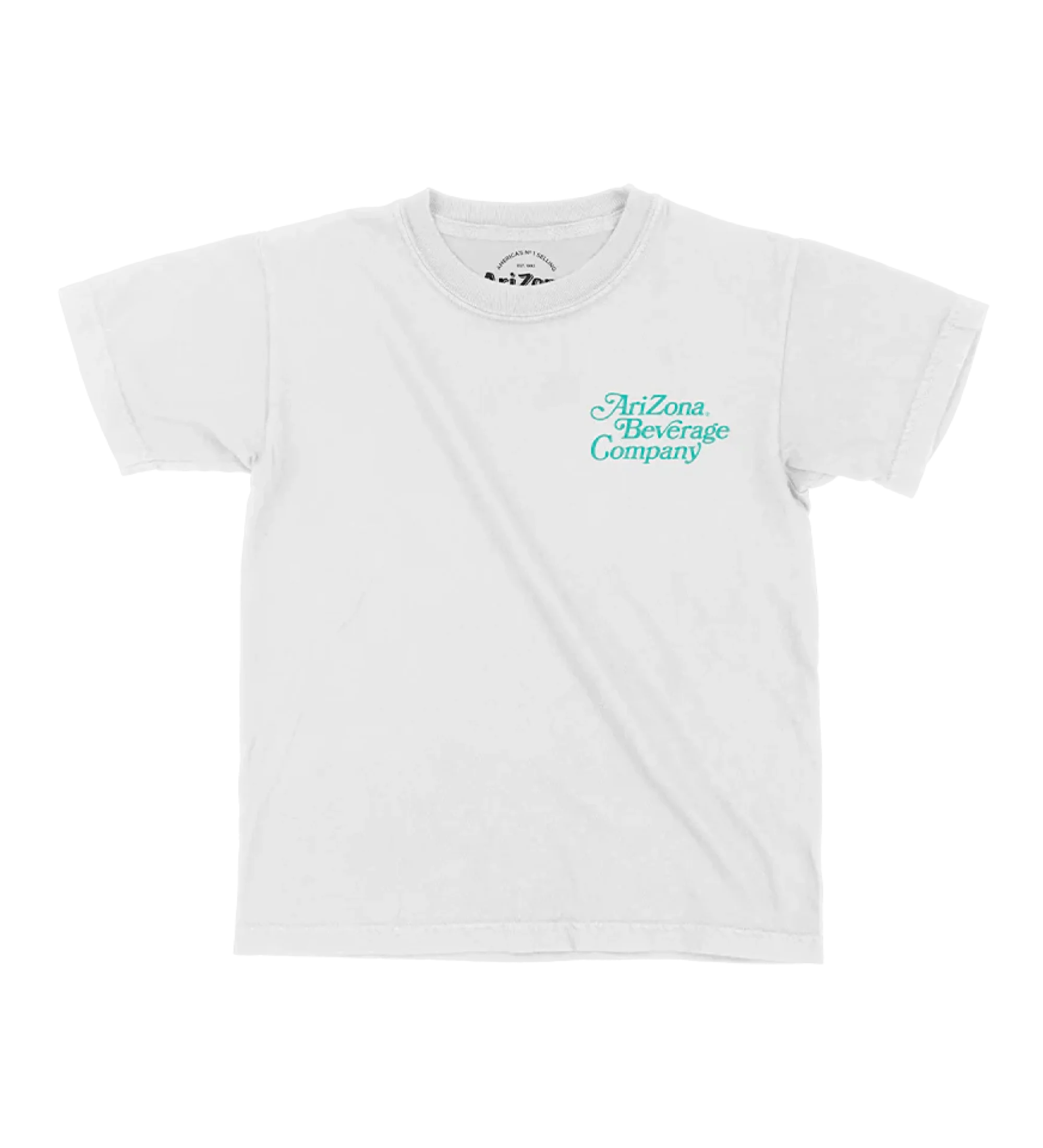 White Logo Collage Cotton T-Shirt | Youth