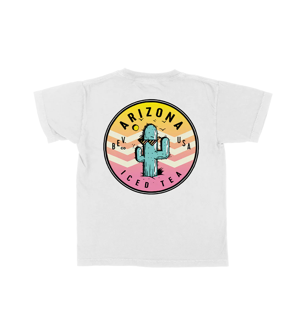 White Cactus Cotton T-Shirt | Youth