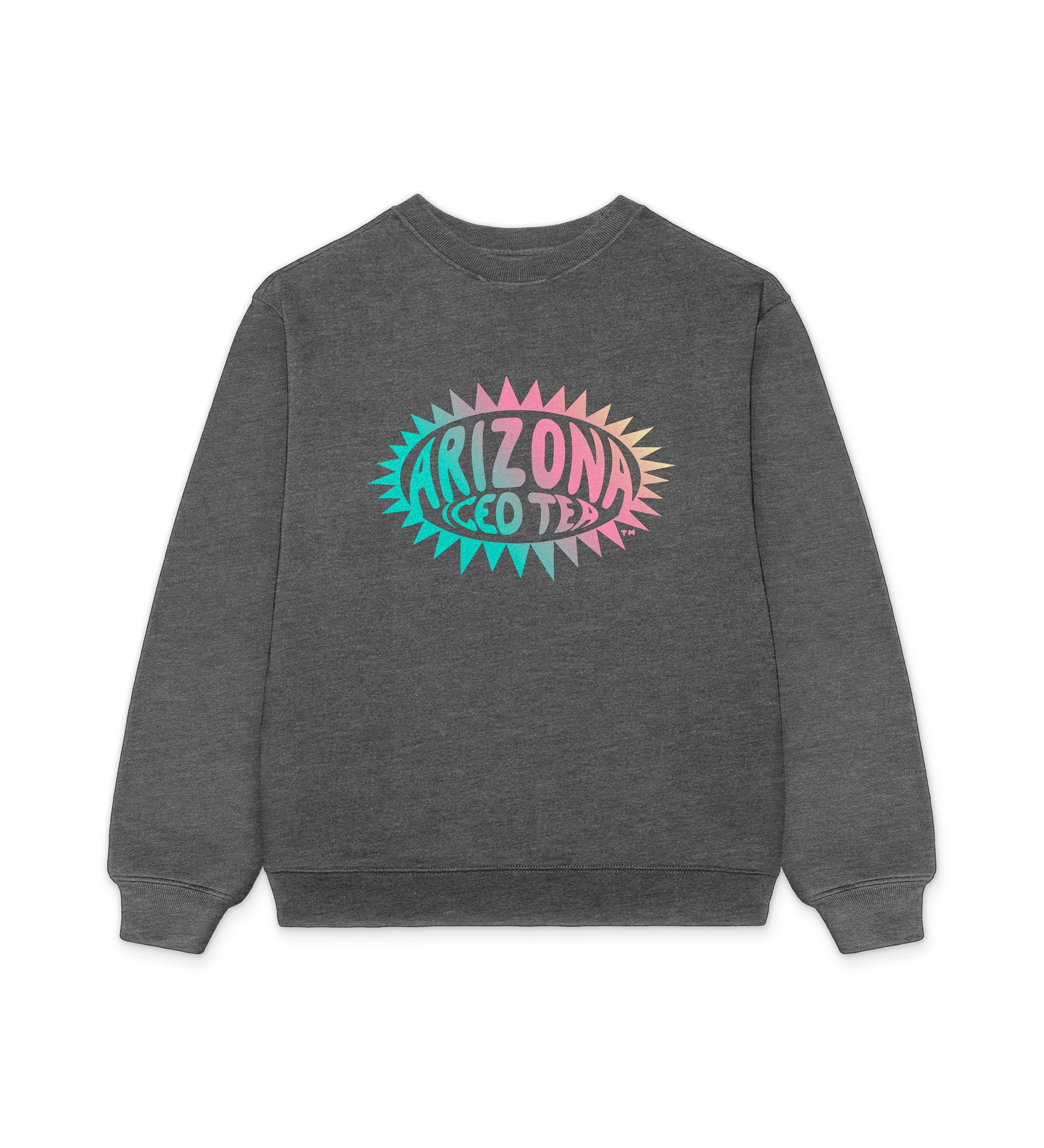 Gray Price on the Can Cotton-Blend Crewneck Sweatshirt