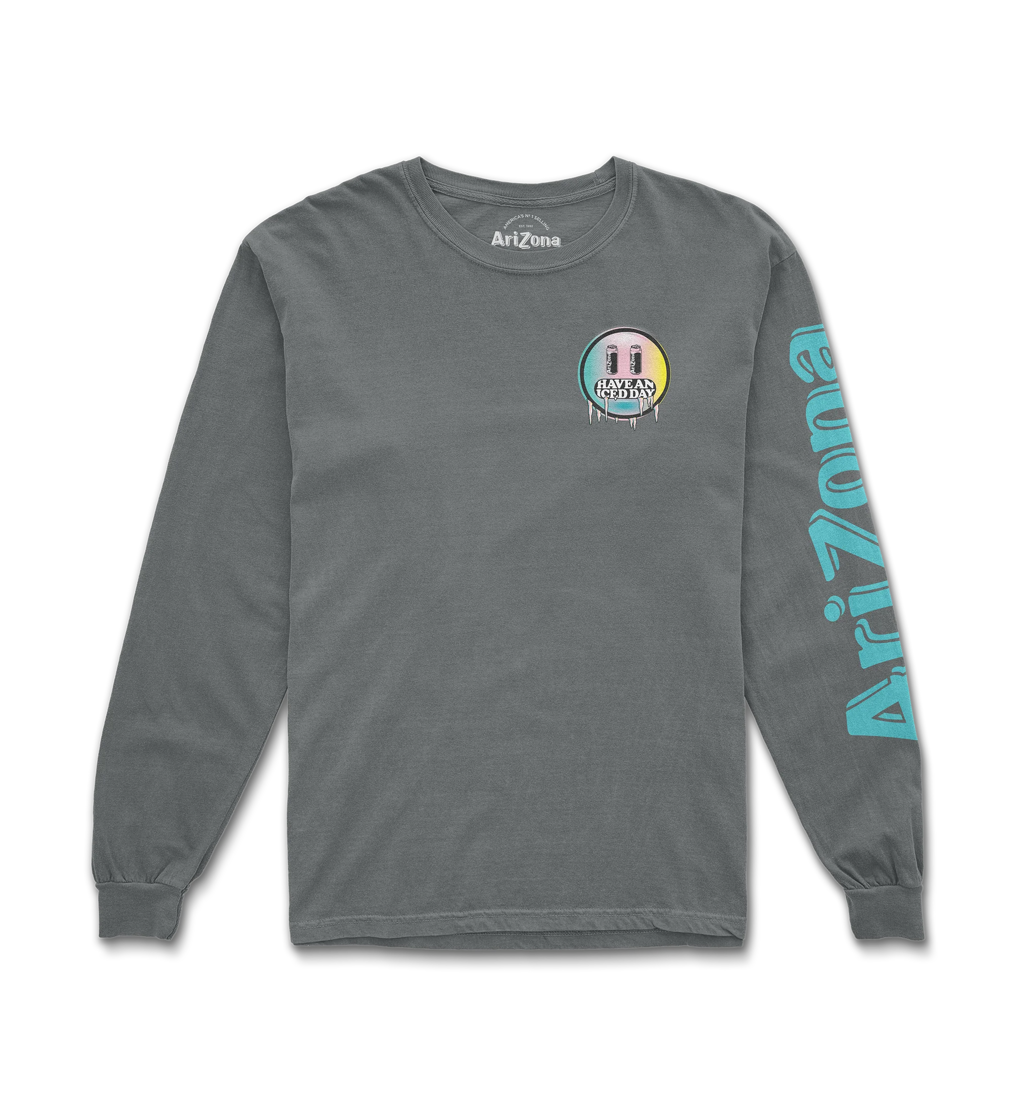 Gray Have an Iced Day Long-Sleeve T-Shirt