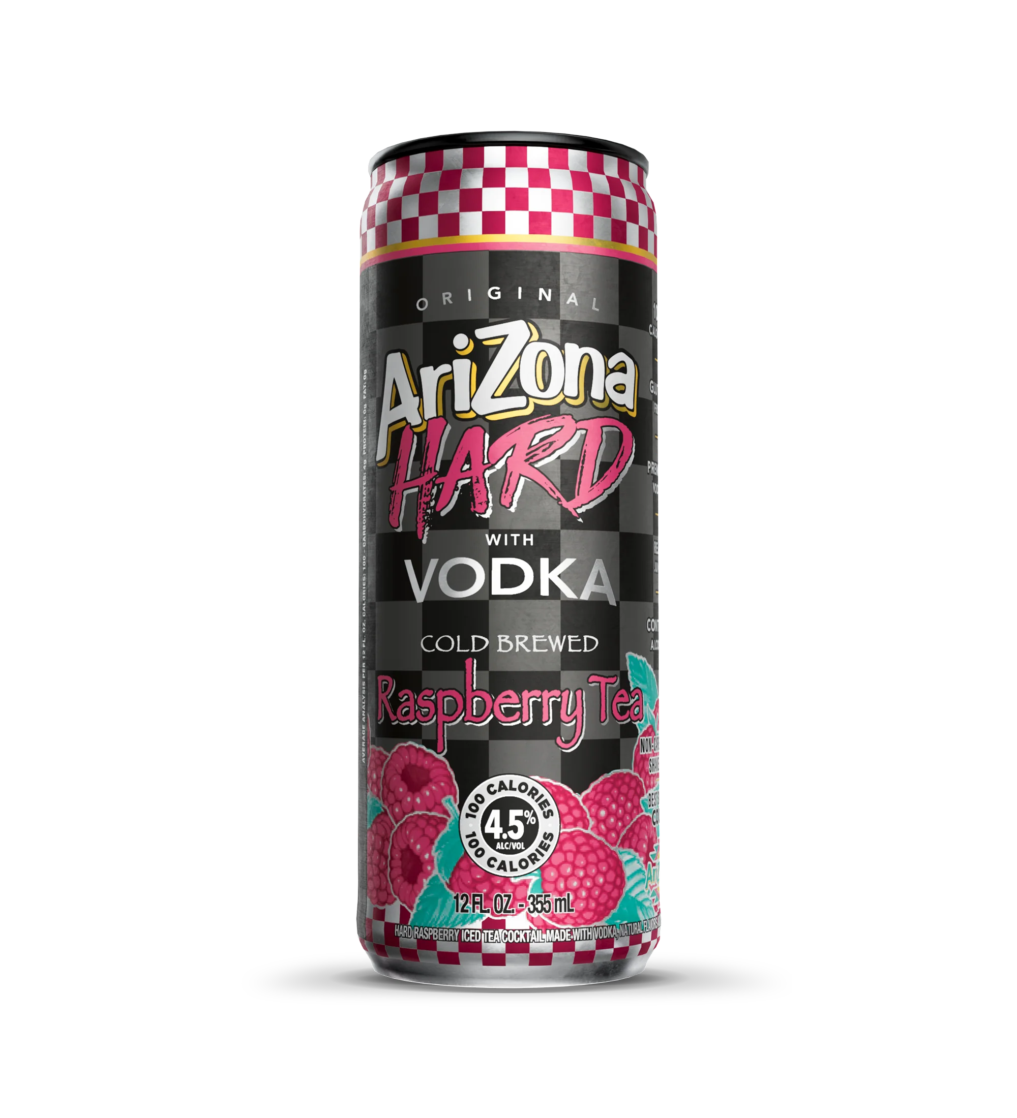 Hard with Vodka Raspberry Tea | 12 oz.