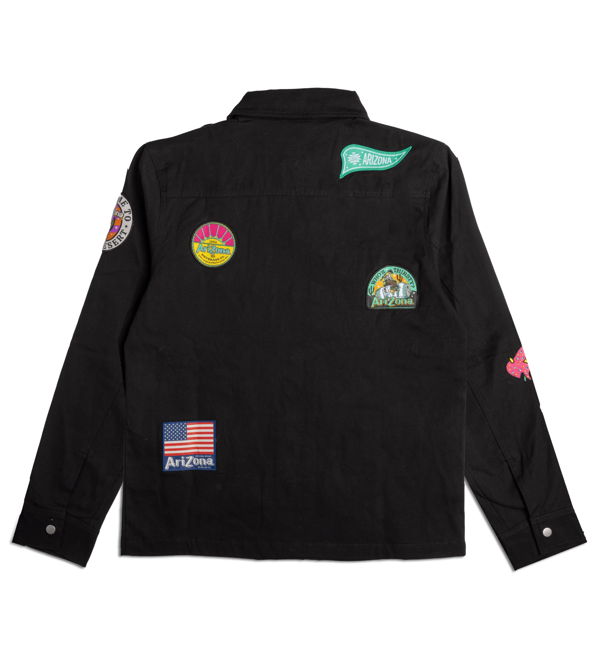Black Patch Workwear Shirt