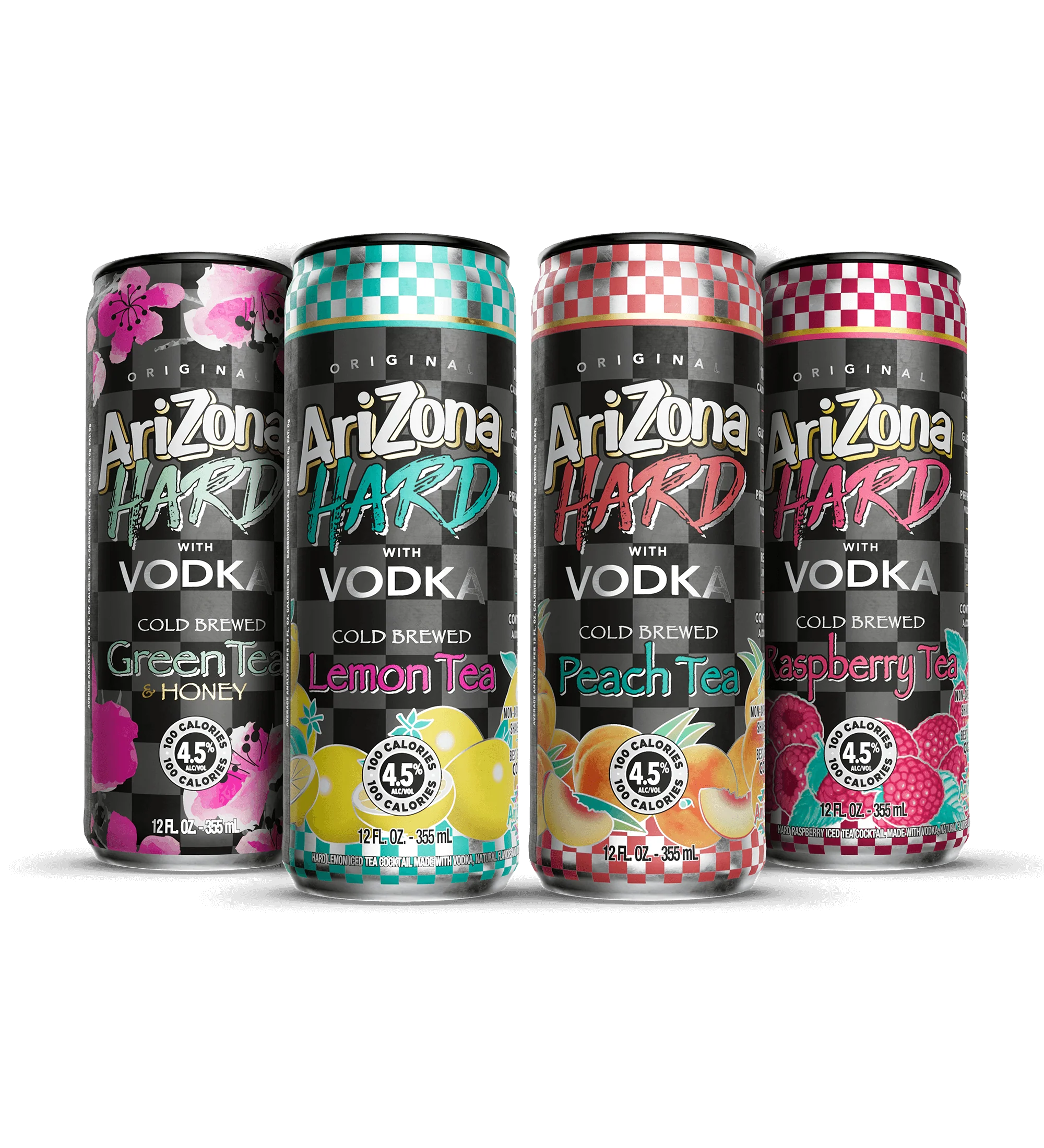 Hard with Vodka Tea 8-Count Party Variety Pack | 12 oz. / 8-pack