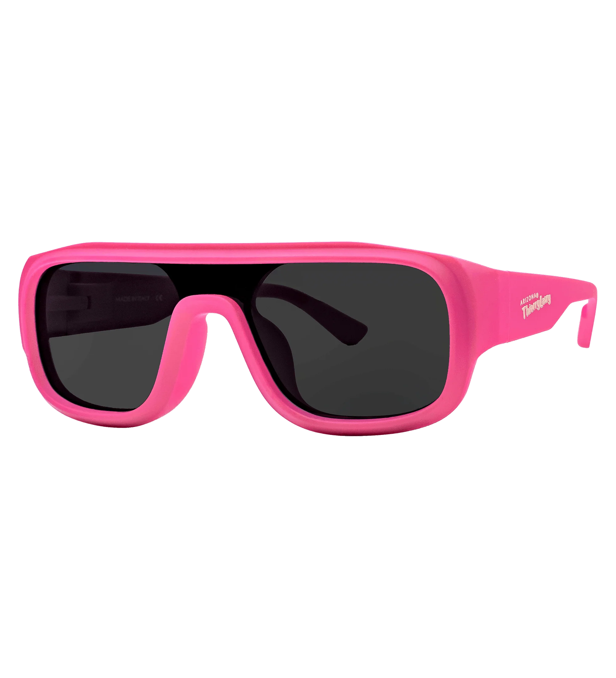 Pink & Black 57 MM Shield Sunglasses
