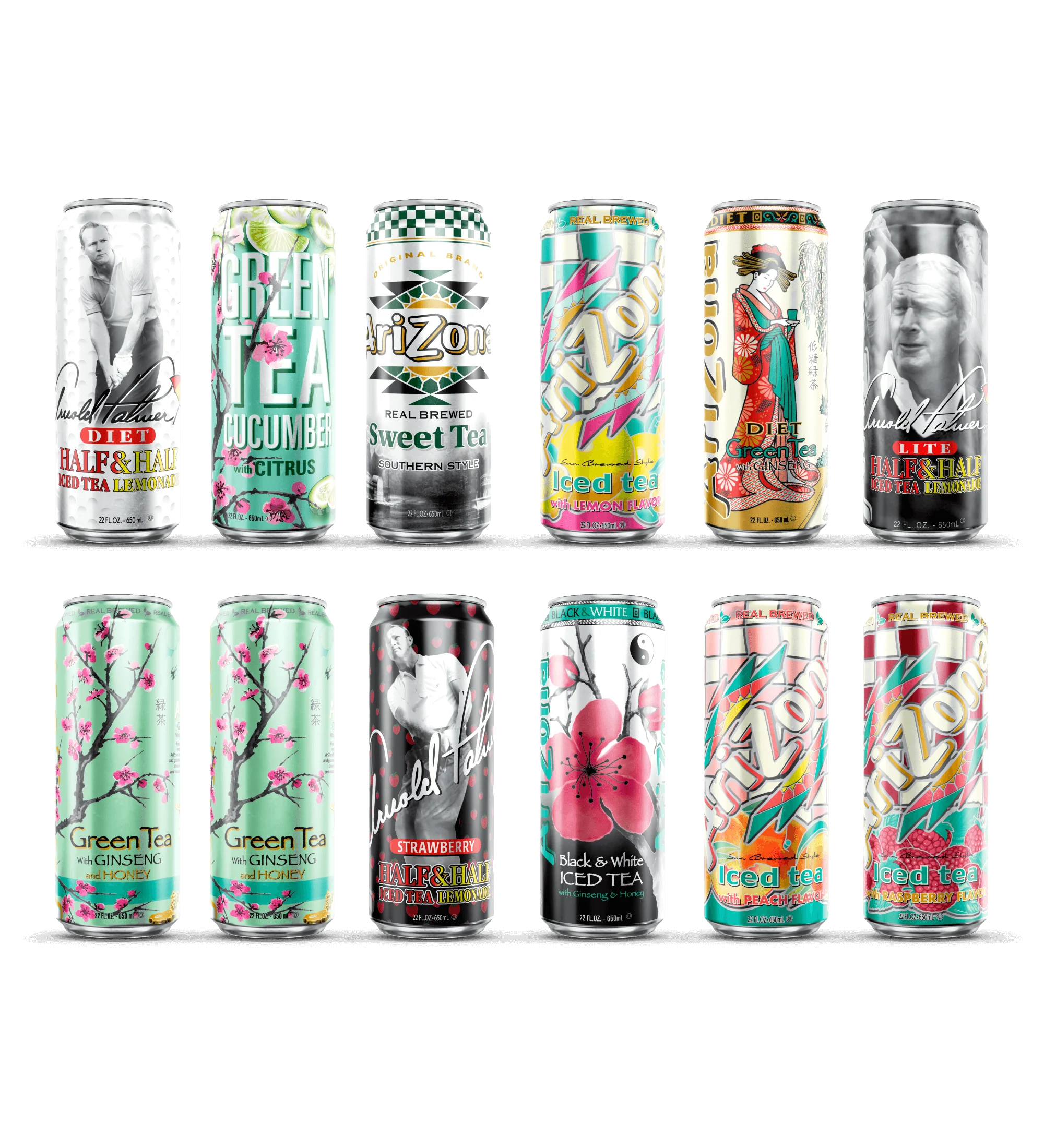 12-Count Big Can Tea Variety Pack | 22 oz. Big Can / 12-pack