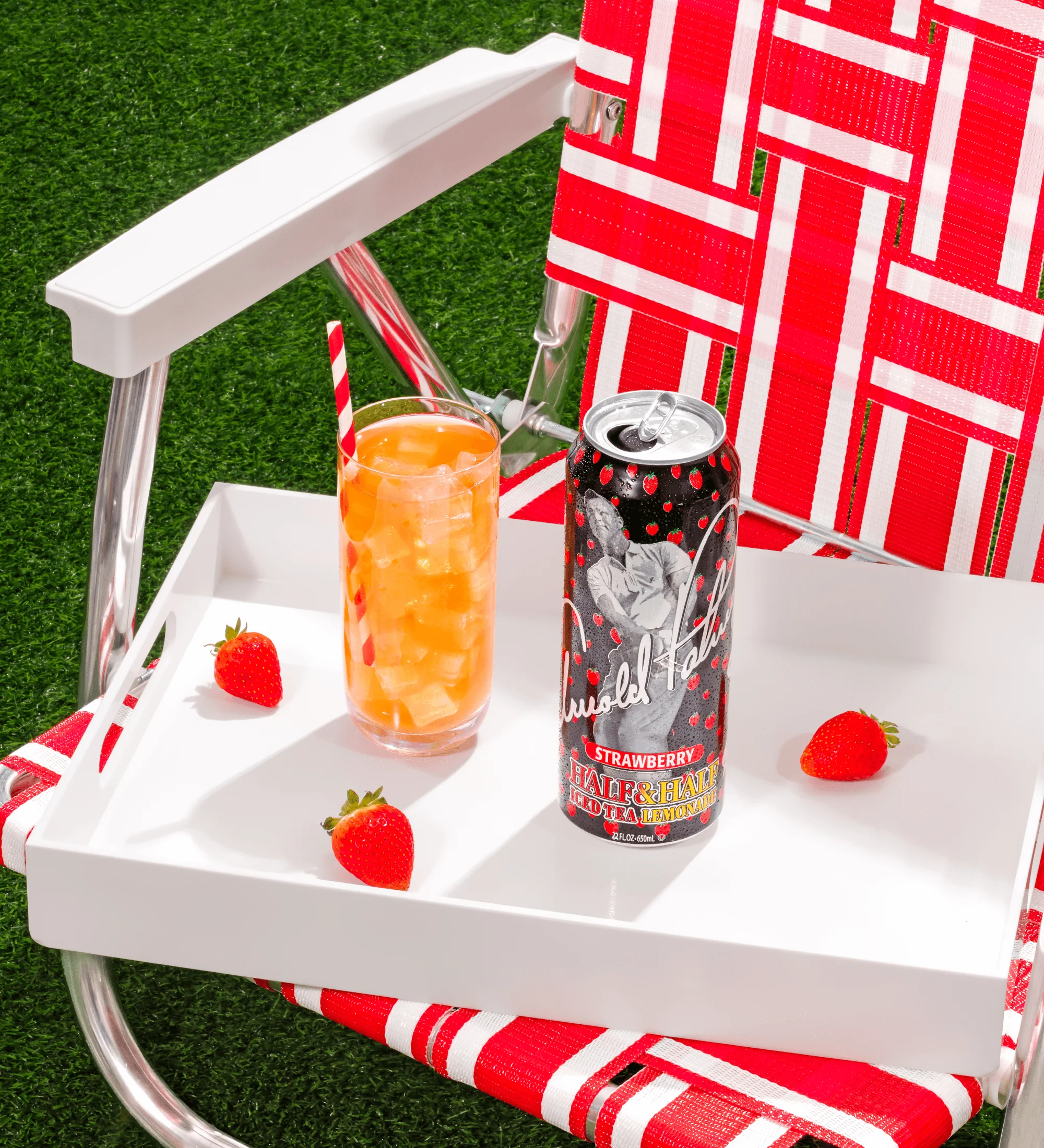Arnold Palmer Strawberry | 22 oz. Big Can / 12-pack