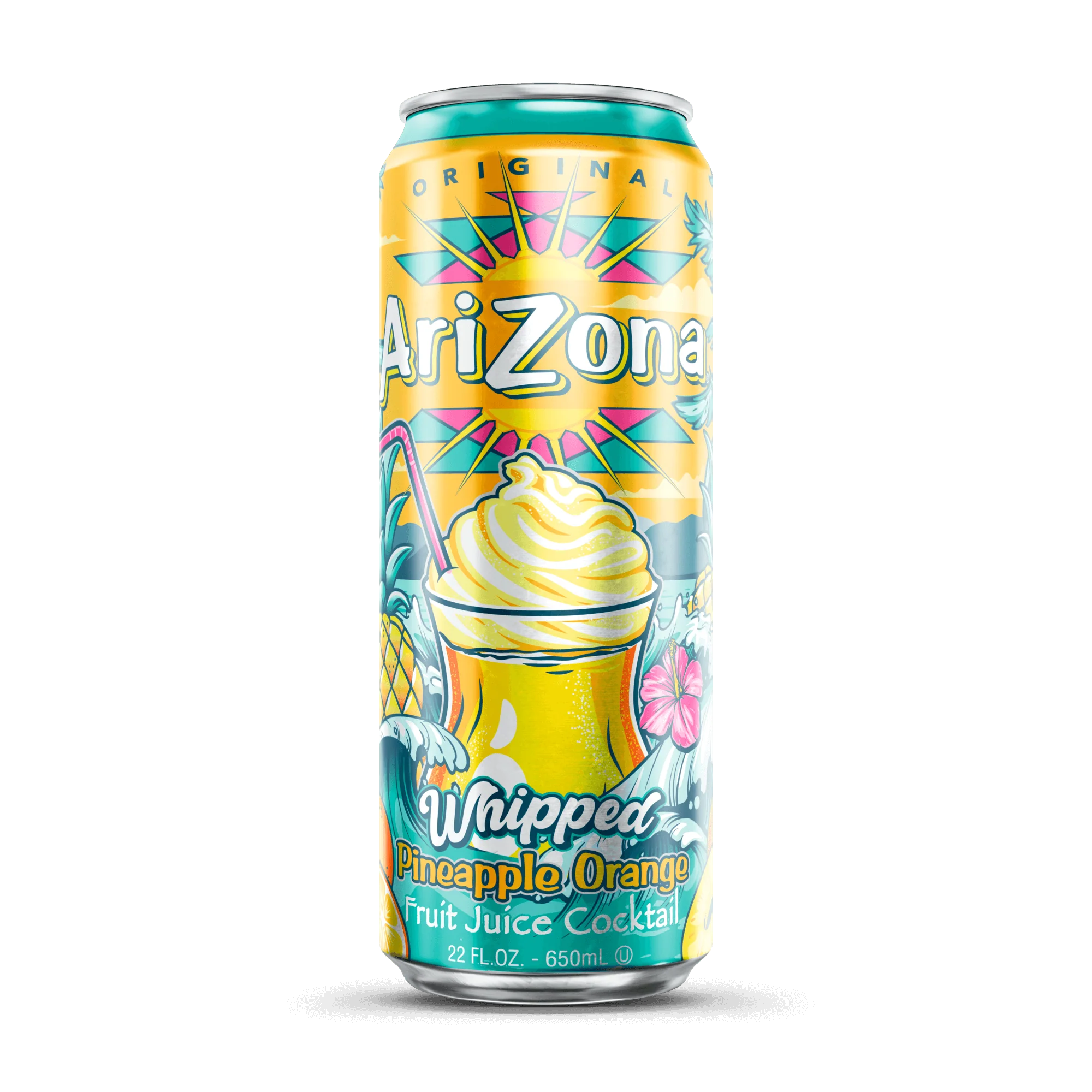 Whipped Pineapple Orange Fruit Juice Cocktail | 22 oz. Big Can / 12-pack