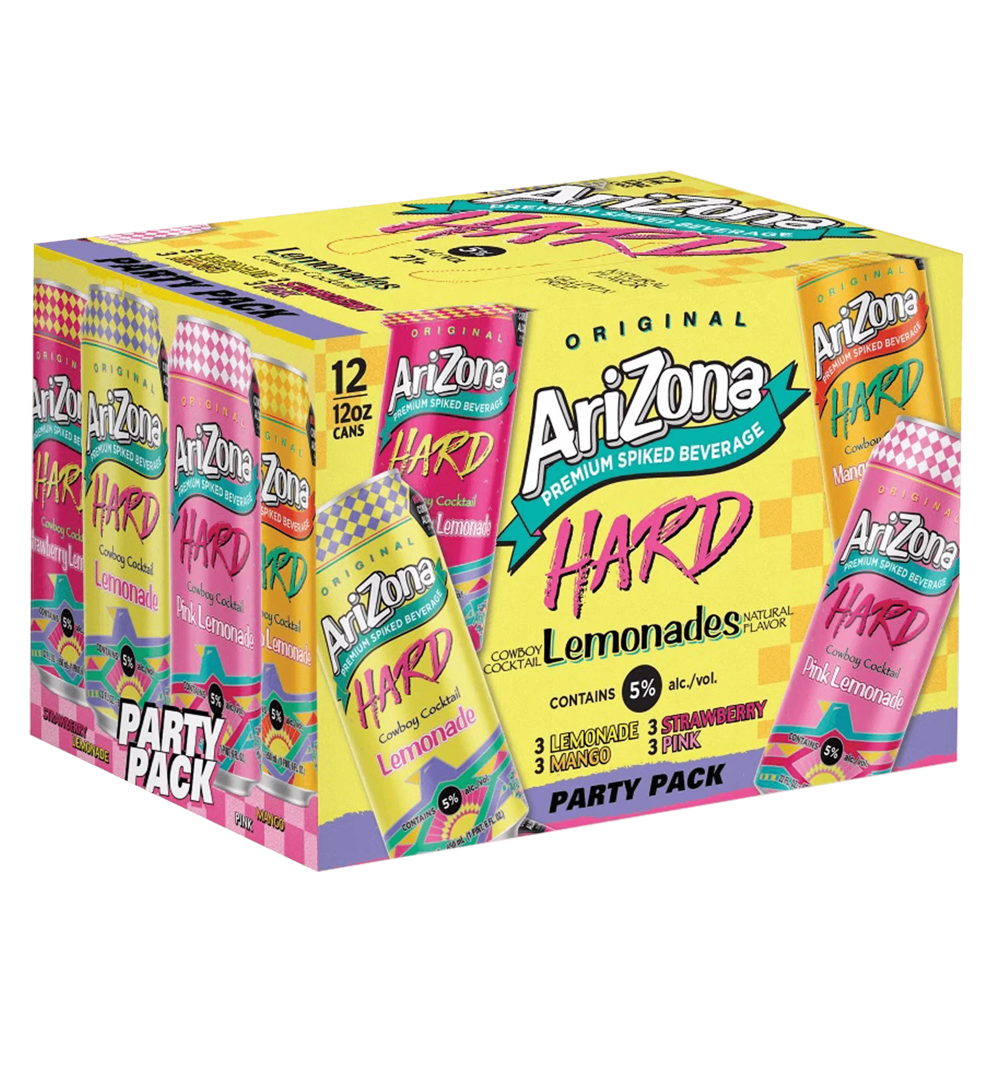 Hard Lemonade 12-Count Party Variety Pack | 12 oz.  / 12-pack