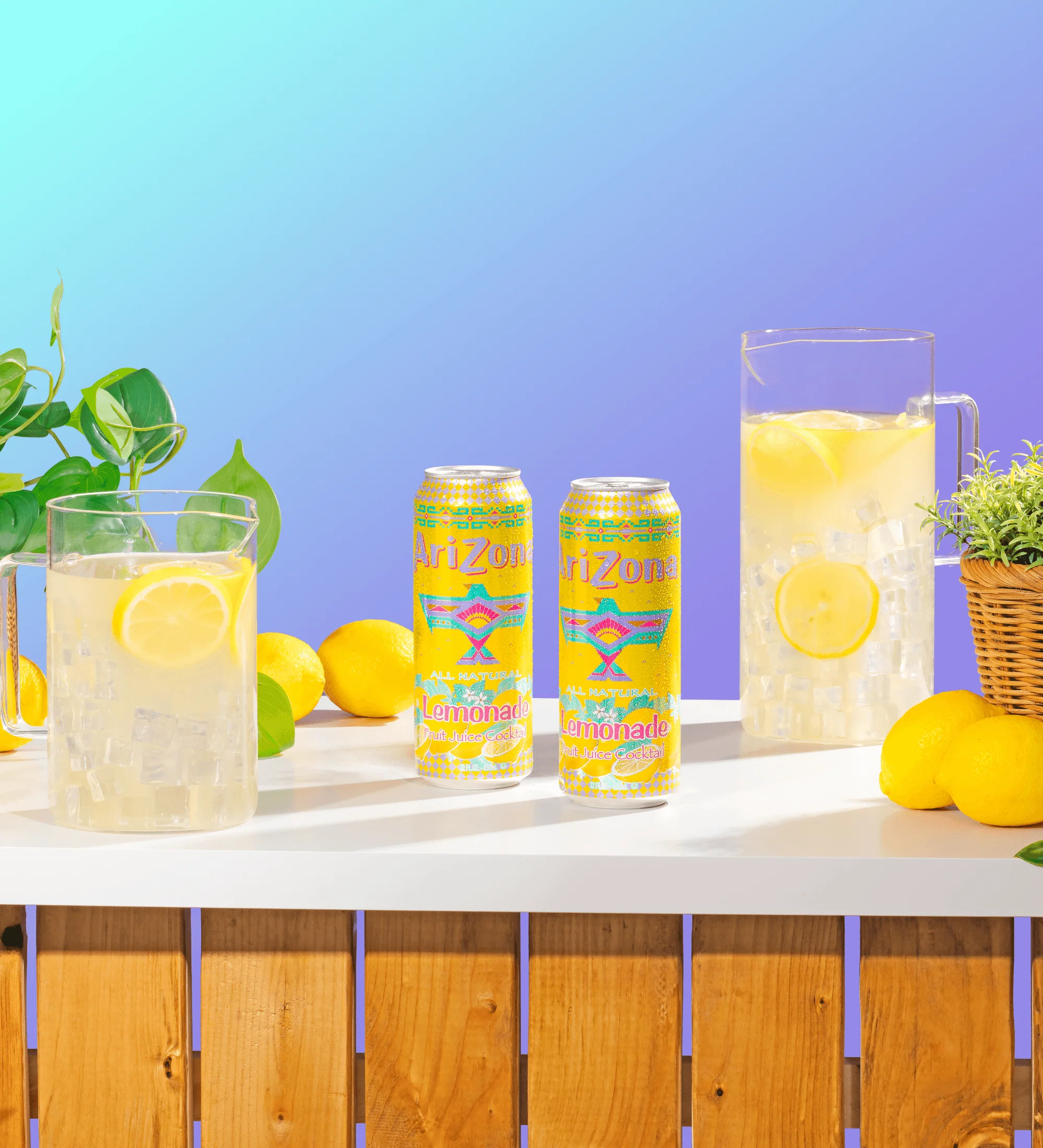 Lemonade Juice Cocktail | 22 oz. Big Can / 12-pack