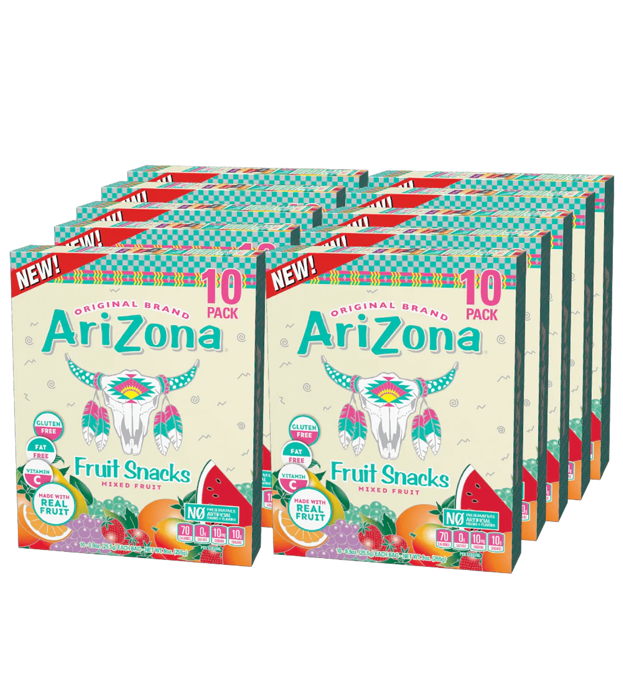 Mixed 100-Count Fruit Snacks Pack | 100-count / 10 boxes