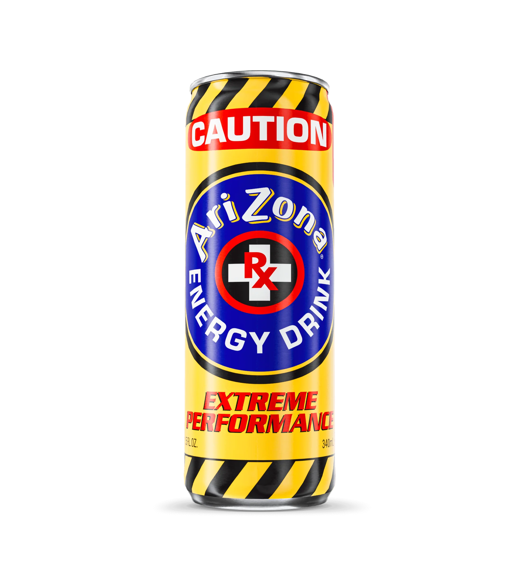 RX Energy Caution Extreme Performance Drink | 11.5 oz. Slim Can / 24-pack