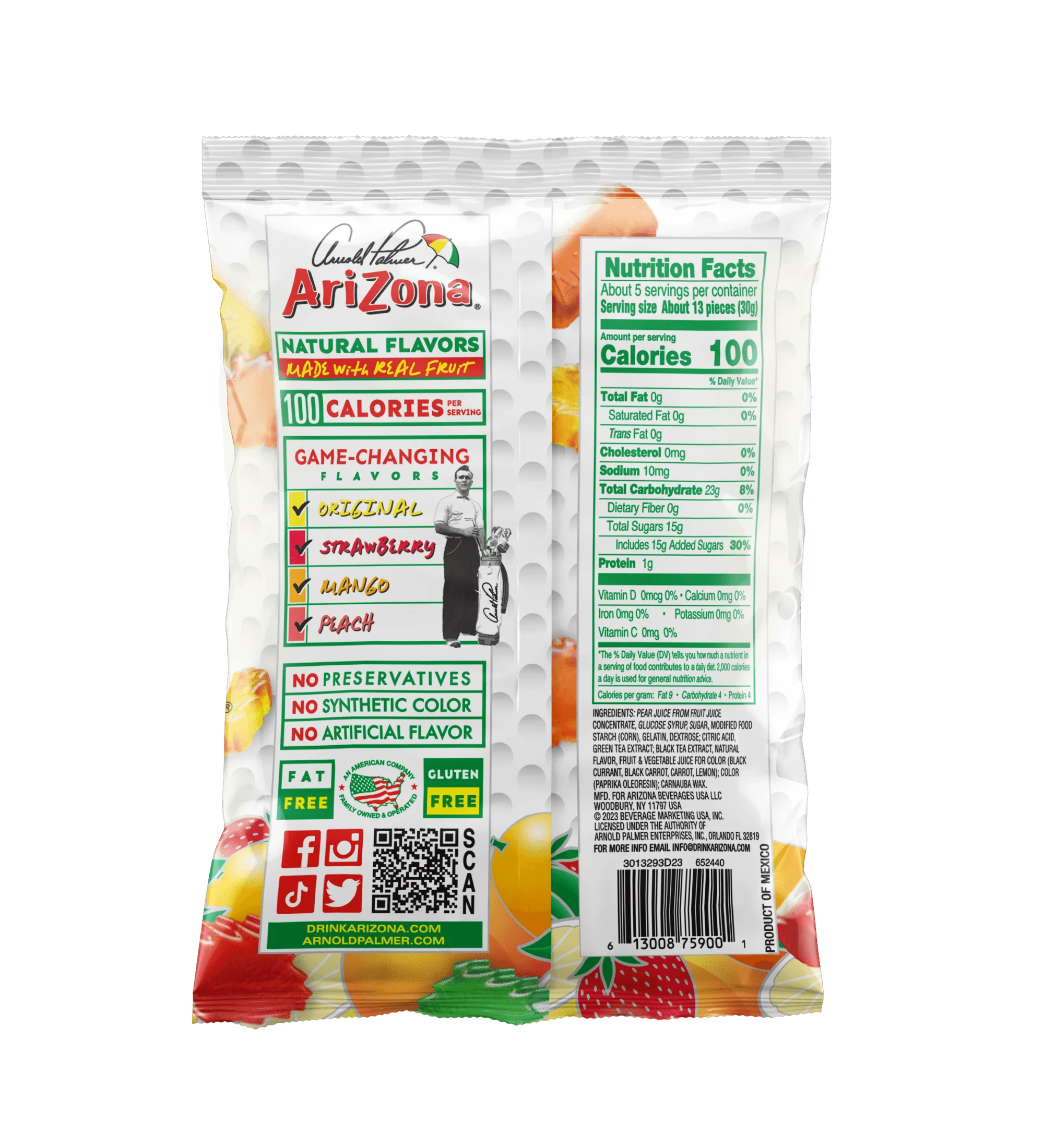 Arnold Palmer 5-Oz. Fruit Snacks | 5 oz.