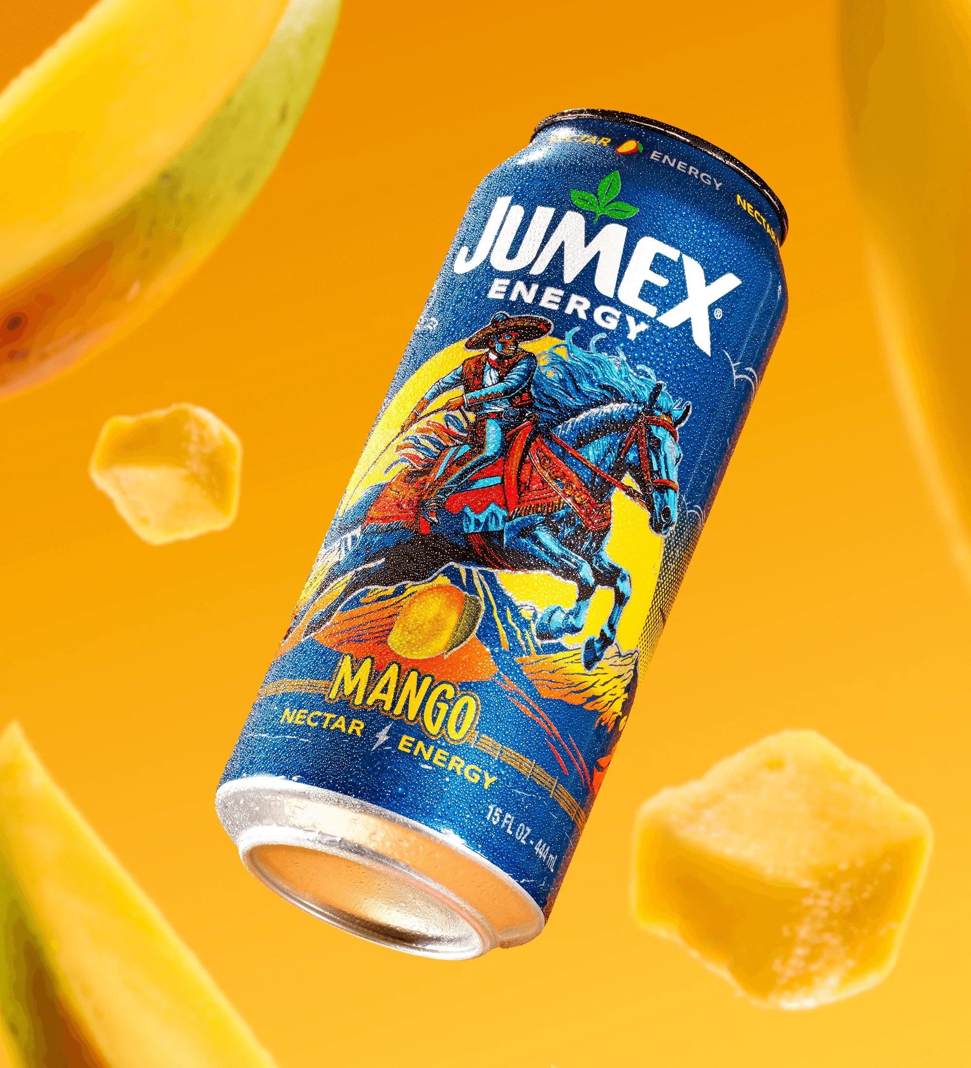 Jumex Energy Mango Nectar Drink | 15 oz. Can / 12-pack