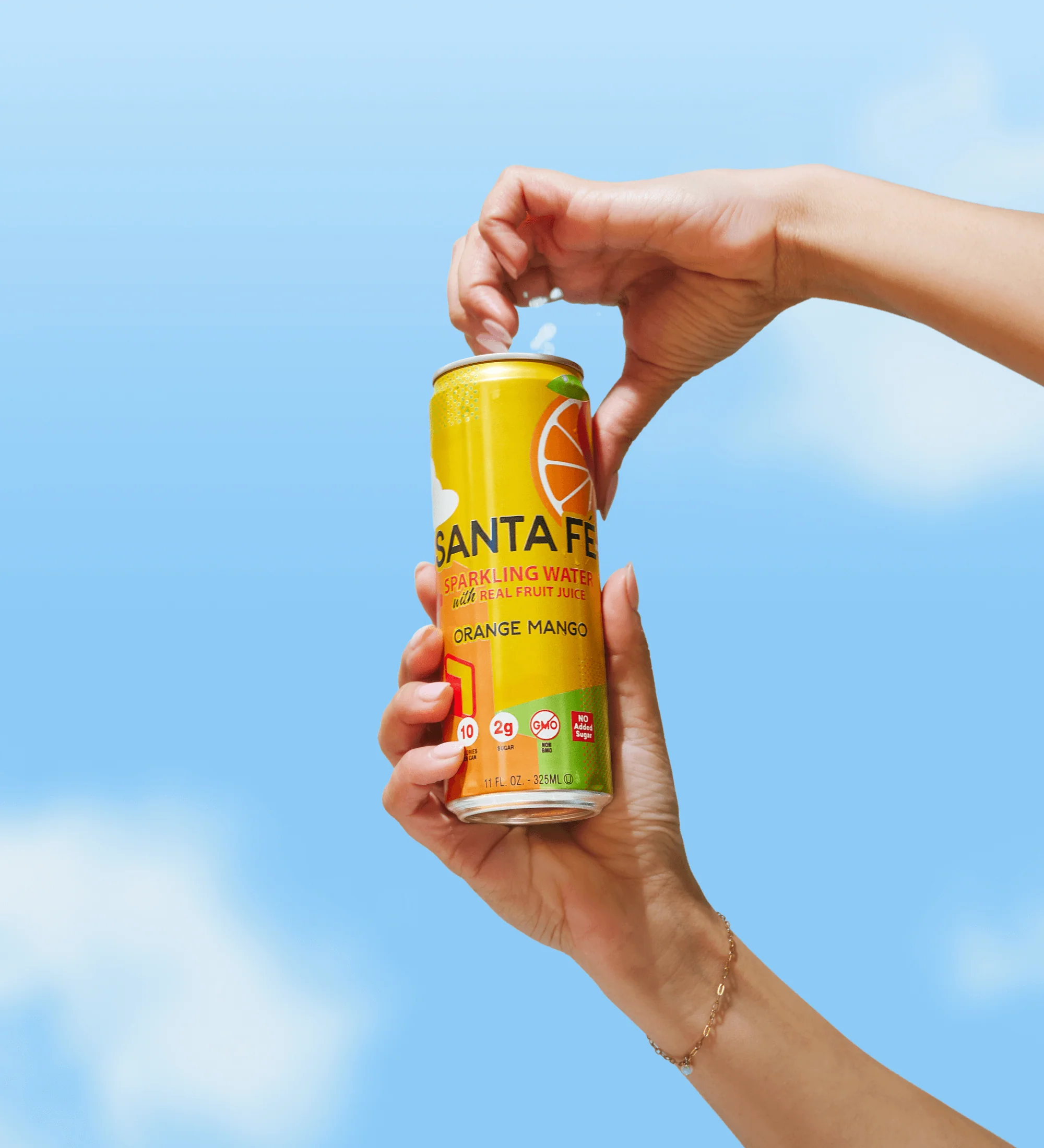 SANTA FÉ Orange Mango Sparkling Water | 11 oz. / 12-pack