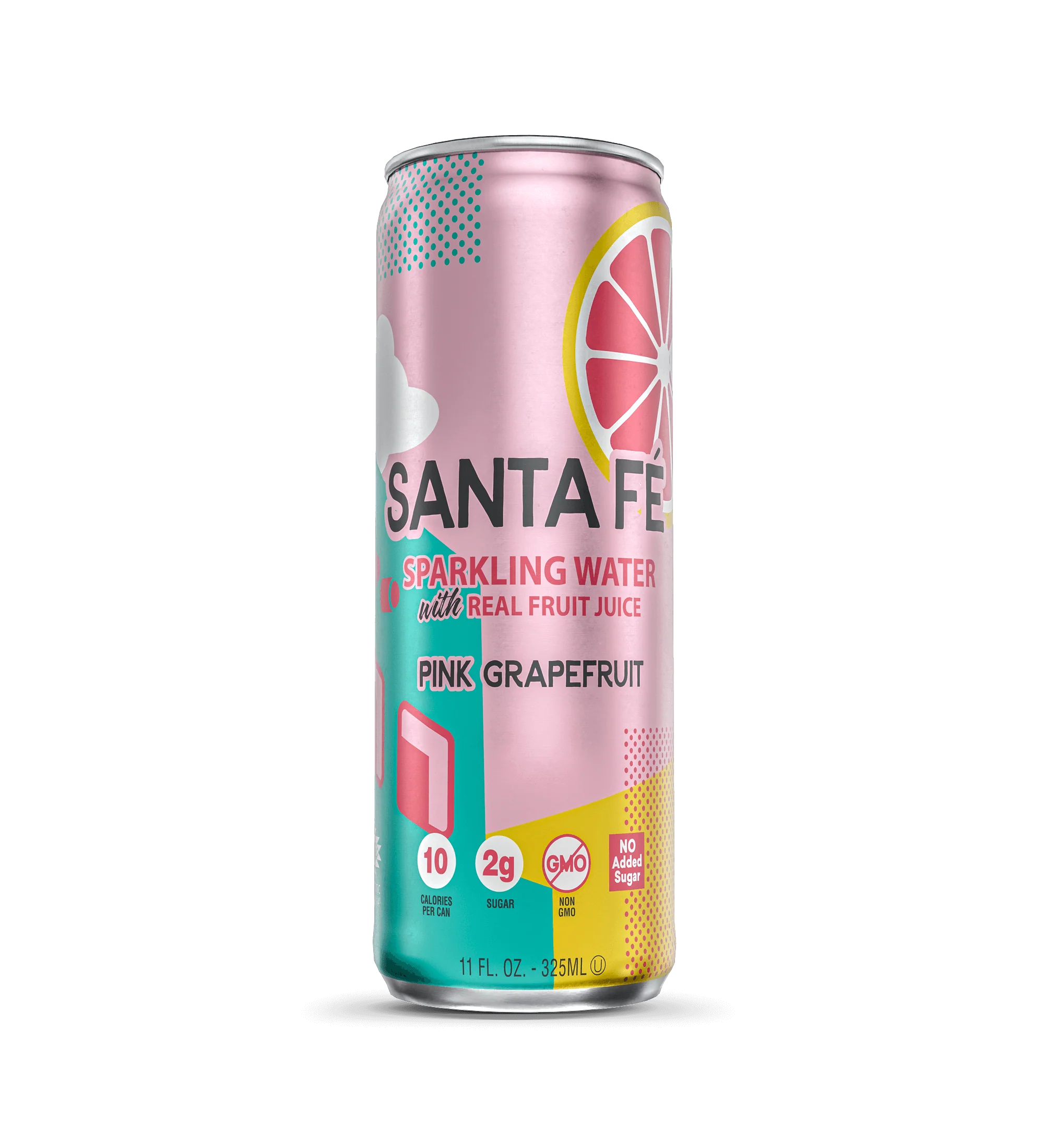 SANTA FÉ Pink Grapefruit Sparkling Water | 11 oz. / 12-pack