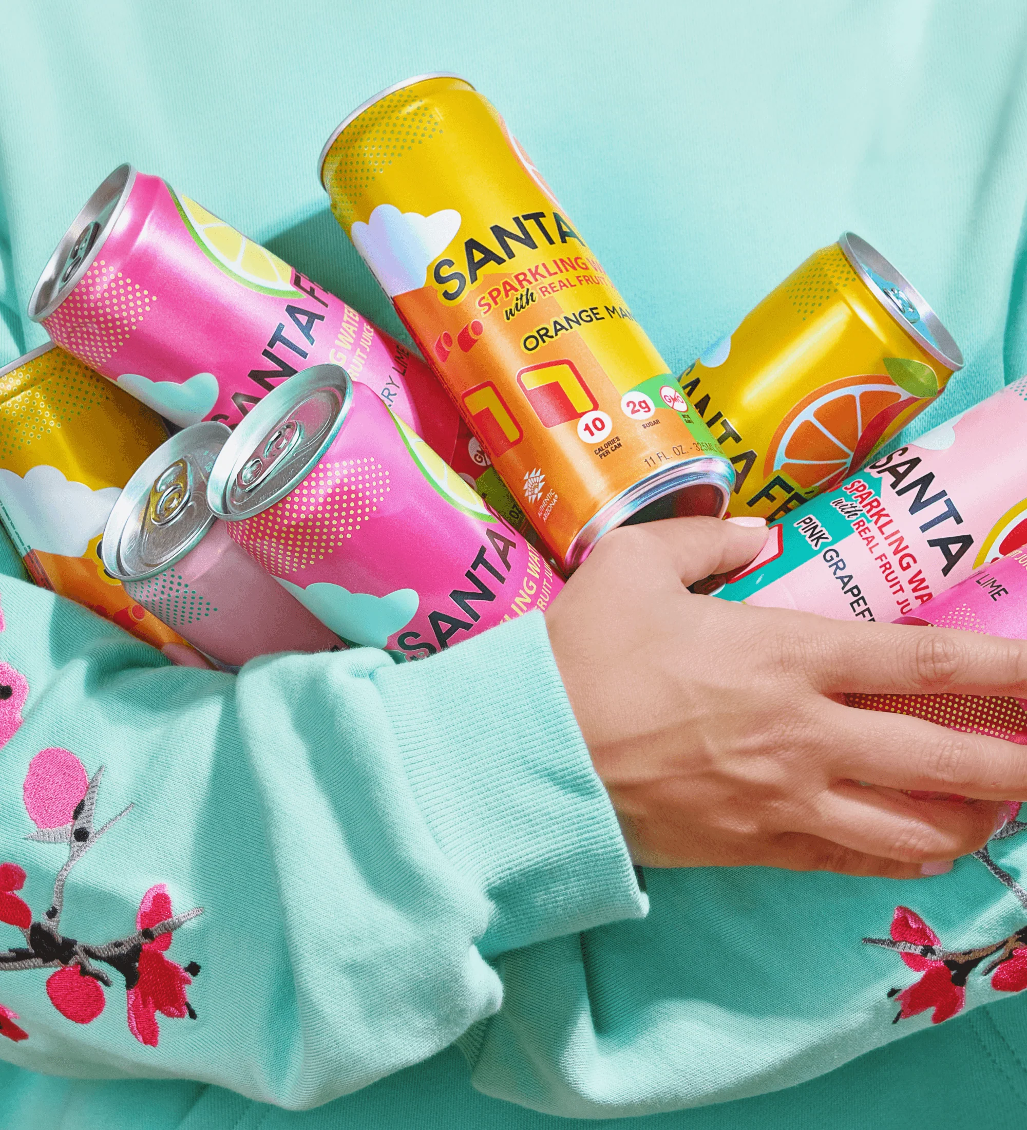 SANTA FÉ  Raspberry Lime Sparkling Water | 11 oz. / 12-pack
